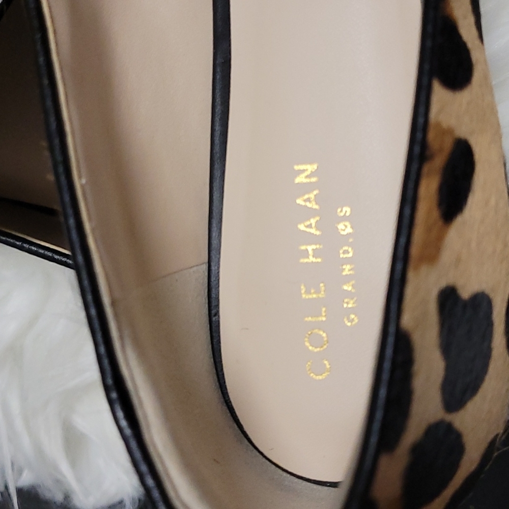 Cole Haan Leopard Print Flats - Picture 3 of 9